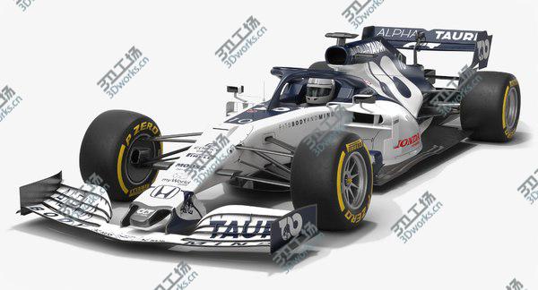 images/goods_img/20210312/3D Scuderia AlphaTauri F1 AT01 Formula 1 Season 2020 model/1.jpg